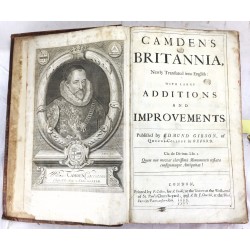 Camden's Britannia, Newly Translated into English: With Large Additions And Improvements